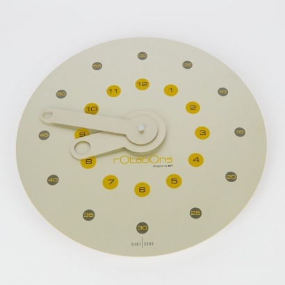 A Karlsson Rotations Wall Clock Designed by SVT