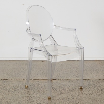 A Philippe Starck Louis Ghost Chair For Kartell