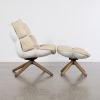 A Husk Outdoor Armchair and Footstool by Patricia Urquiola for B&B Italia - 2