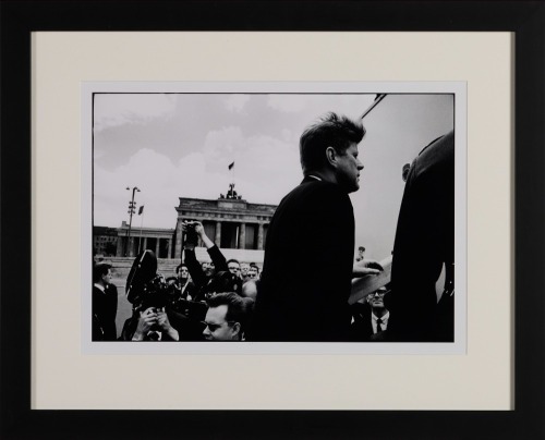 WILL MCBRIDE John F. Kennedy, Before the Brandenburger Gate, Berlin 1961