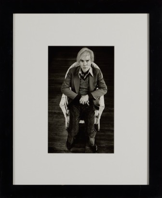 MICHAEL CHILDERS Andy Warhol at the Factory 1976