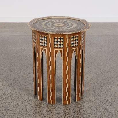 A Syrian Ottoman Damascene Tea Table
