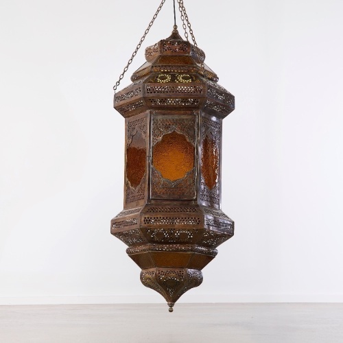 A Handmade Aleppo Syrian Mamluk Revival Lamp