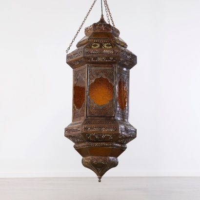 A Handmade Aleppo Syrian Mamluk Revival Lamp