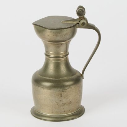 A Royal Daalderop Pewter Jug
