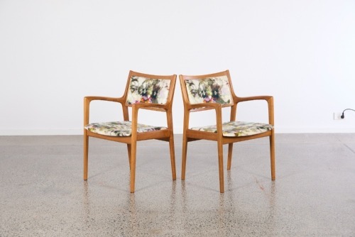 A Pair of Karl Erik Ekselius Lounge Chairs