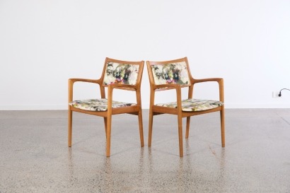 A Pair of Karl Erik Ekselius Lounge Chairs
