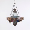 A Pair of Handmade Aleppo Syrian Mamluk Revival Lamps AF