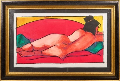 PHILIP BEADLE The Red Couch