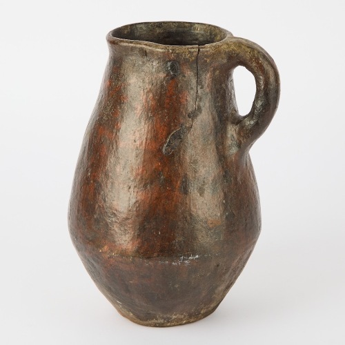 A Turkish Terracotta Olive Oil Vessel, 19th Century