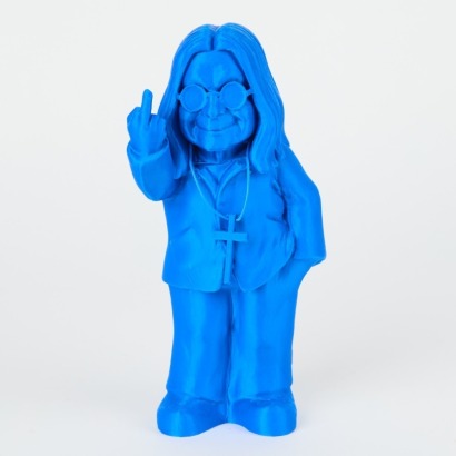 An Ozzy Osbourne Figure with a Finger