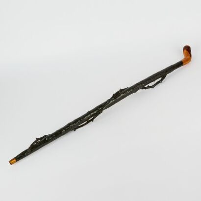 An Irish Thornwood Shillelagh Walking Stick