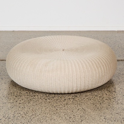 A Shell Pouff by Paola Lenti