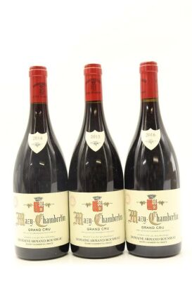 (1) 2014-2016 Domaine Armand Rousseau Pere et Fils Mazis-Chambertin Grand Cru Vertical Collection, 3 Bottles Sold as One Lot &diams;