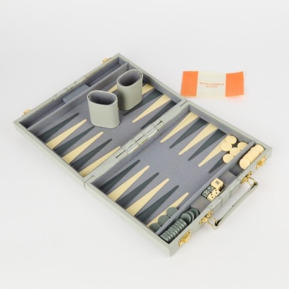 A Backgammon Set Complete in a Case with rules
