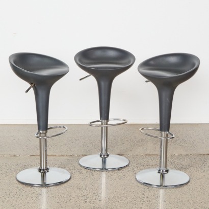 A Set of Three Bombo Stools by Stefano Giovannoni for Magis