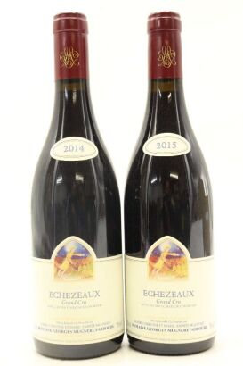 (1) 2014-2015 Domaine Georges Mugneret-Gibourg Echezeaux Grand Cru, Cote de Nuits Vertical Collection, 2 Bottles Sold as One Lot &diams;