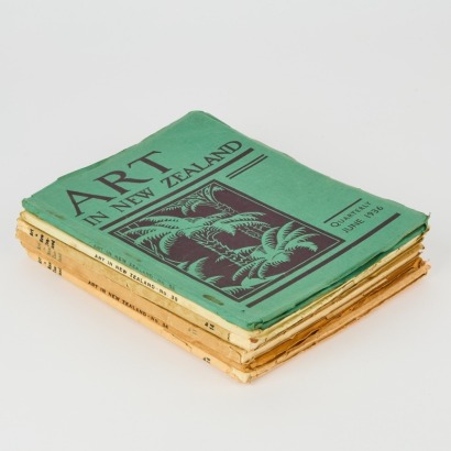 A Collection of 1930s NZ quarterly Art Magazine