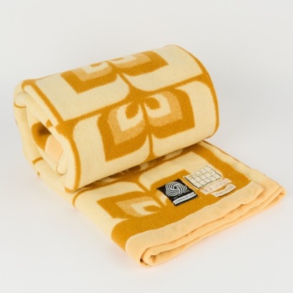 A Vintage Woollen Blanket with Pattern