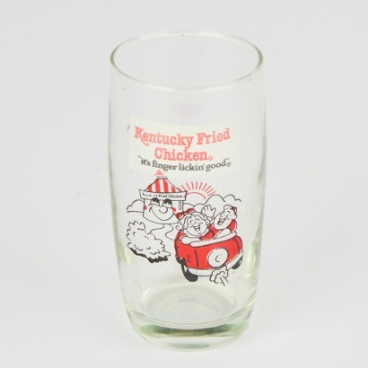 A Pair of Vintage KFC Drinking Glasses