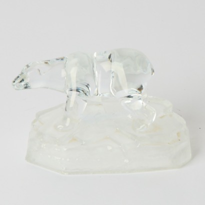 A Glass Polar Bear