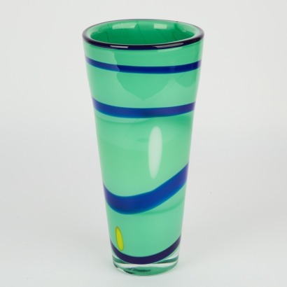 A Green Vase with Murine Inclusions