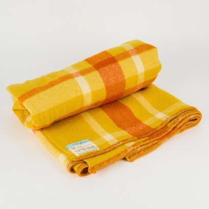 A Yellow and Orange Retro Blanket A/F