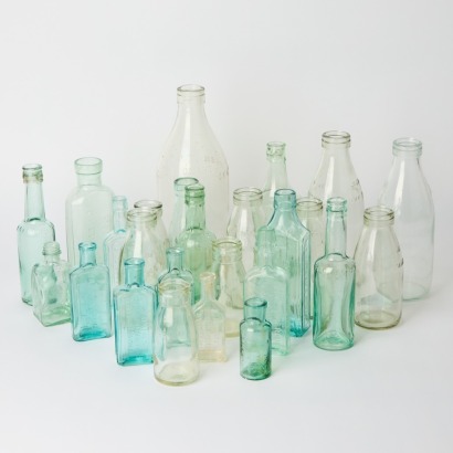 A Collection of 24 Assorted Collectable Glass Bottles