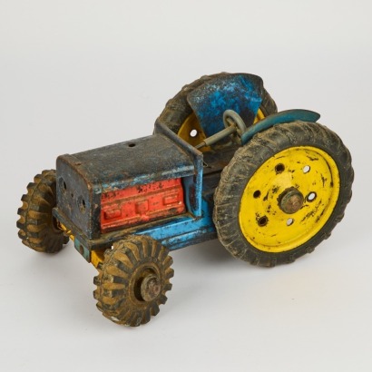 A Vintage Toy Tractor