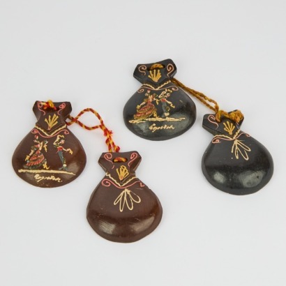 A Pair of Vintage Castanets