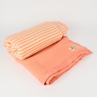 A Vintage "Robinwul" Blanket Made by Canterbury