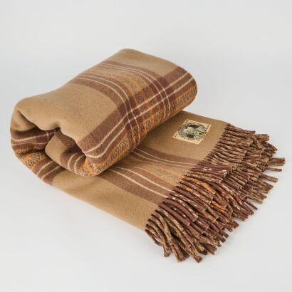 A Kaipoi Woolen Mills "Maori Chief" Blanket