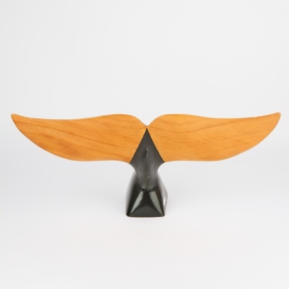 A Large Sculptural Whale Tail