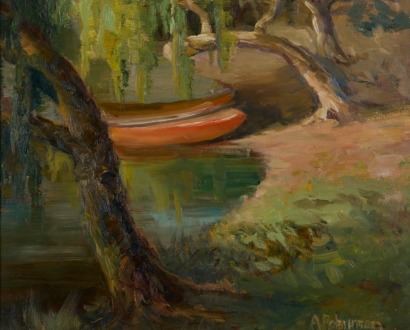 ANNA ROBINSON untitled (Boat and Trees)