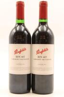 (2) 1999 Penfolds Bin 407 Cabernet Sauvignon, South Australia