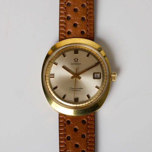 Gold Filled, 38mm OMEGA Seamaster Cosmic TOOL 107 Automatic Wristwatch, circa 1971-1972