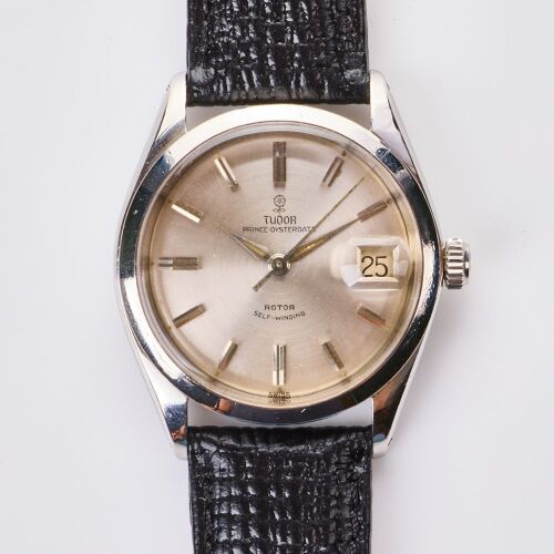 Stainless Steel, 34.5mm Tudor Prince Oysterdate Wristwatch, circa 1963