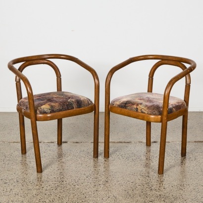 A Pair of Dining Chairs by Antonin Suman for Ton c. 1970s