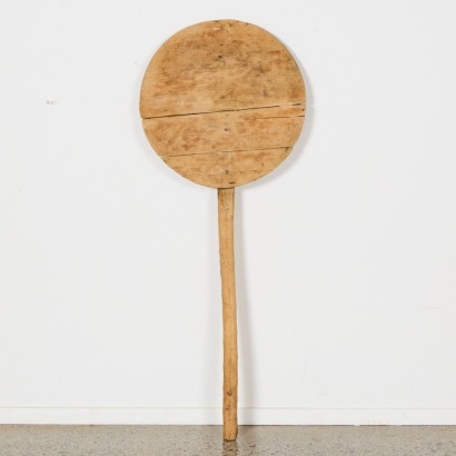 A Vintage Romanian Bread Paddle