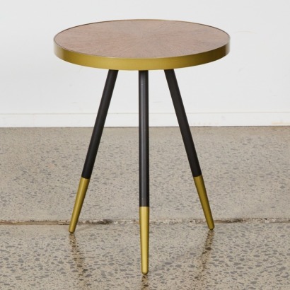 A Mid-Century Modern Round Side Table