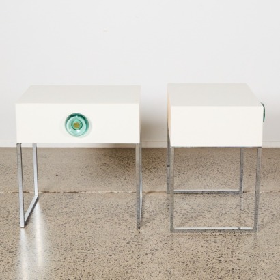 A Pair of White Bedsides