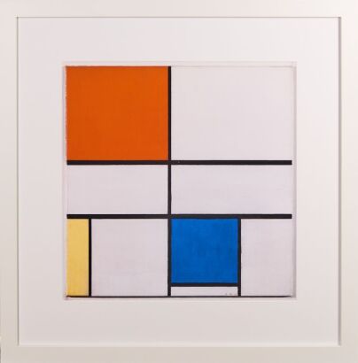 A Reproduction Piet Mondrian Print