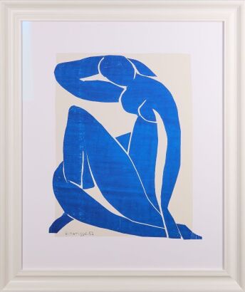 A Reproduction Henri Matisse Nu Bleu III Print