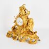 An Exceptional Quality French 19th Century Reclining Cherub Clock of Paliatial Proportions of Bronze with 24 Carat Gold Gilding - 3
