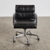 A Set of Four Charles & Ray Eames 'Soft Pad' Management Chairs by Herman Miller - 4