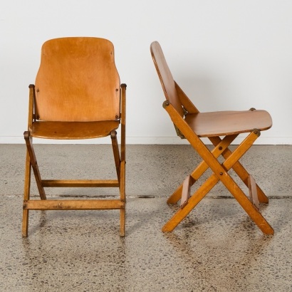 Two Storkline Chairs from His Majesty's Arcade and Theatre Queen Street, Auckland