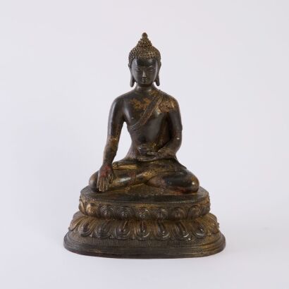 A Chinese Tibetan Shakyamuni Buddha