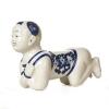 An Oriental Kid-shaped Porcelain Pillow