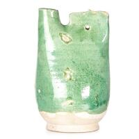 A Chinese Liao Dynasty Style Green Glazed Bagging Pot