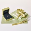 Platinum, Van Cleef & Arpels, 1.01ct Diamond 'Bonhuer' Solitaire Ring, GIA certified - Like new - 3